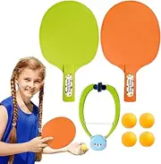 Door PingPong Game, Doorway Game Pingpong Trainer, Adjustable Hanging Table Tennis Trainer Portable Set, Indoor Table Tennis Training Device Over The Door Frame