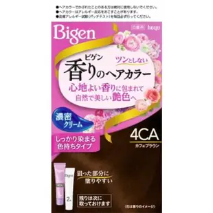 美源 Bigen 花果香染髮劑 4CA 摩卡棕色 40g+40g[單筆訂單限購2組]