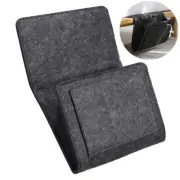 Hanging Bag Bedside Storage Organizer Bed Felt Pocket Sofa Phone Book Holder