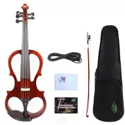 Advance Electric Violin 5 strings Imitation rosewood Violin Case Bow Hand Made