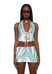 Pop Prism Mini Skirt Set