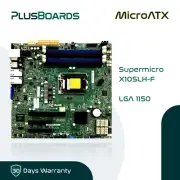 New Supermicro X10SLH-F LGA 1150 i3v4 DDR3 Dual LAN MicroATX Server Motherboard