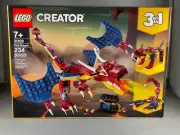LEGO Fire Dragon LEGO Creator (31102) Building Kit Model 234 pcs Retired Set