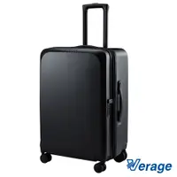 在飛比找PChome24h購物優惠-Verage 維麗杰 24吋閃耀絢亮系列旅行箱/行李箱(黑)