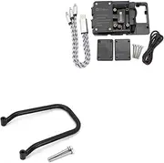 Motorcycle Navigation Bracket Phone Holder USB Motorcycle Navigation Bracket Mobile Phone Plate Bracket for B&MW S1000XR 2020 2021 Phone Mount (Color : 5)