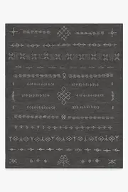 245' x 305' | Machine Washable Runner Rug | Kid & Pet Friendly | Indoor Rug | Astrid Soft Black Rug | Ruggable