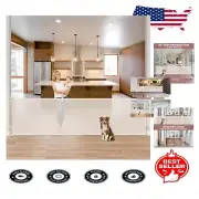 85-Inch Retractable Baby & Dog Gate - Versatile Safety Mesh for Home & Outdoors