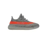 adidas Yeezy Boost 350 V2 Slip On Youth Boys Grey Sneakers Casual Shoes GW1230