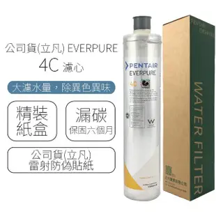 【Pentair】EVERPURE 濾心 4C