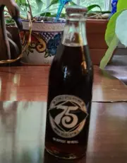 Vintage 1977 Coca Cola - Coke 75th Anniversary Commemorative Bottle - Unopened