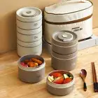 1/2/3/4pcs 420ml/550ml Lunch Box High Capacity Container Bento School Kids Lunch
