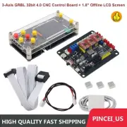DIY 3-Axis GRBL 32bit 4.0 CNC Control Board + 1.8-inch Offline LCD Screen pe66