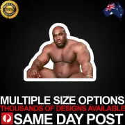 BIG BARRY Vinyl Car Sticker Decal Cheap Cool Funny Meme BBC Adult Humour Joke
