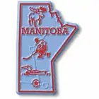 Manitoba Province Magnet by Classic Magnets