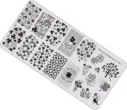 minkissy Nail Art Stencils St Patrick's Day Stamping Plates for Creative Manicure Designs Reusable Nail Templates with Patterns for Home Use and Easy Storage