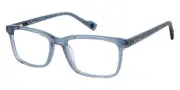 Ben Sherman CHURCH Eyeglasses Men Blue Crystal 53mm New 100% Authentic