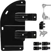 Boat Rudder Clamp Fits 24-55 Thrust Trolling Motors Accessories for Fishing Kayak, Canoe, Pontoon