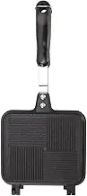 Grilled cheese maker, 13.8 x 5.9 x 1.2 in Sandwich maker, Nonstick Double Side Heating Pan for Kitchen Camping Stovetop