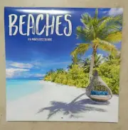 MINT UNUSED BEACHES 2022 Wall Calendar Tropical 12 Month 12 x 12 - Free Shipping