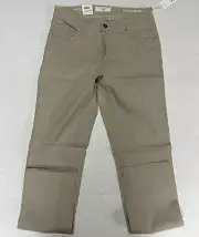 $198 New BRAX Cooper Men's 32x34 Hi Flex Lino Regular Fit 5 Pocket Chino Pants