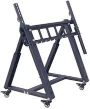 Tv Mounts Motorised Stand，TV Mounts,Mobile TV Mount Stand - Heavy Duty TV Cart Stand, Rolling TV Stand for 32-85 Inch TVs, Low Profile Floor Monitor Cart, 20°-50° Adjustable Viewing Angle, H