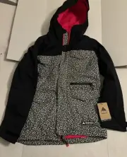 Burton Covert Jacket 2022 Mens in True Black PJ Print- Small ($209)