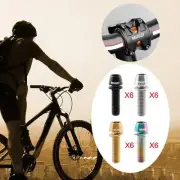 6Pcs Bike Stem Screws Bolts Adults Parts for Road Bike Riding Mountain Bike