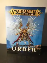 Warhammer Age of Sigmar Grand Alliance Order Sourcebook GAW80-12-60 OOP New