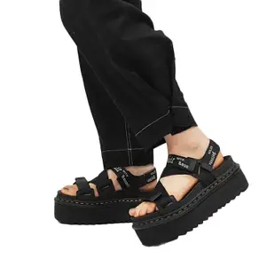 Dr.Martens KIMBER WEBBING STRAP SANDALS 女款 加厚底 馬丁 馬汀 涼鞋 (黑色)