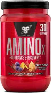BSN Amino X Muscle Recovery & Endurance Powder with Bcaas, Intra Workout Support