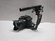 Pro S1R AZ SM-2 stereo shotgun mic for Panasonic Lumix S1 S1R mirrorless camera