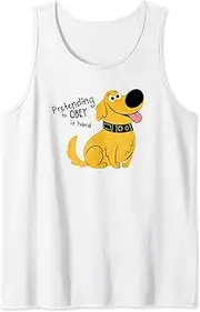 [Disney] Pixar UP Dug Pretending To Obey Tank Top