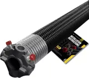 Garage Door Torsion Spring 218x1.75x28 Black for RIGHT SIDE of Garage Door