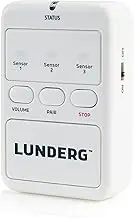 Lunderg Monitor Pager Replacement for Lunderg Early Alert Bed Alarm System - Includes ONLY Pager, Batteries and Wall-Mount (Sensor Pad and Other accesories NOT Included)