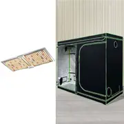 240x120x200CM Green Fingers Grow Tent Light Kit 2200W LED Full Spectrum