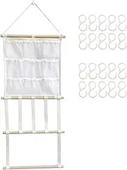 TTETTZ Hair Bow Holder Hair Bows Organizer Headband Holder Headband Organizer for Bedroom, with 20 clips
