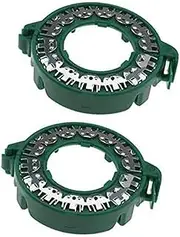 ZUXIM 2X Headlight Bulb Retainer Bulbs Lampholder Adapter Base Bracket Mounting Xenon Retainer Support, for D1S D2S D3S D4S Headlight Bulb Black Headlight Holder Retainers(Green)