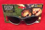 FOSTER GRANT KIDS MAX BLOCK 100% UVA & UVB PROTECTION KIDS GRAY SUNGLASSES