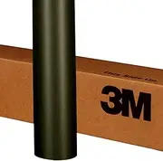 3M 1080 M22 Matte DEEP Black Car Wrap Vinyl Film 1ft x 1ft (1 Sq/ft) Deep Black