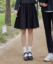 Women's Vintage School Uniform Skirt - Student Uniform