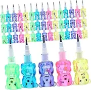 VICASKY 10pcs Bear Stacking Pencils for Boys and Girls Supplies School Office Home Creative