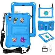 For iPad 9th 8th 7th Gen 10.2 Kids EVA Shockproof Tablet Case with Strap