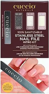 Cuccio Stainless Steel Nail File Pro Kit, 1 count