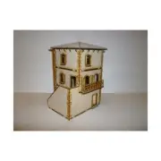 4Ground Fantasy Mini 28mm Three Story Building (Pre-Painted) New