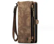 089 Zipper Card Bag Wallet Phone Protective Case Suitable for iPhone 15 ProMax