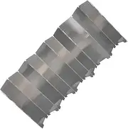 GOOHOCHY Folding Portable Camping Stove Windscreen Wind Shield for Outdoor Cooking Durable Heat Resistant Design Convenient Storage Container Included
