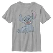Stitch Experiment 626 Halftone Smile T-Shirt