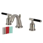 Kingston Brass KB891.CKL Kaiser 1.2 GPM Widespread Bathroom - Nickel