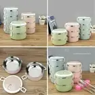 Proof Stainless Steel 1/2/3 Layers Bento Box Food Container Soup Cup Lunch Box