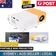 Portable Pocket Projector Party Mini Projector HDMI LED HD 1080P Home Cinema